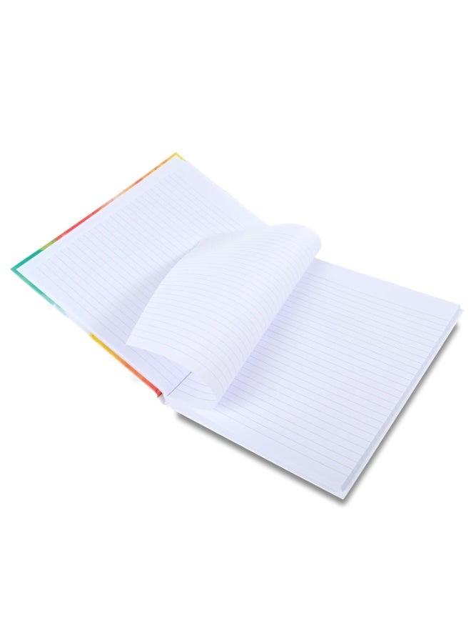 FIS® Hard Cover Notebook, Size 10"X8" Inches(254x203.2mm), 96 Sheets, 192 Pages, Single Line Ruling, White Paper, Packet of 5 Pieces, Panda Cover Design 3-FSNBHC1896-PAN3 - Image 4